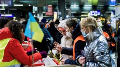 НІмеччина: центр прийому біженців з України