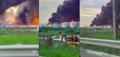 Сили оборони вдарили по одному з найбільших НПЗ Кубані